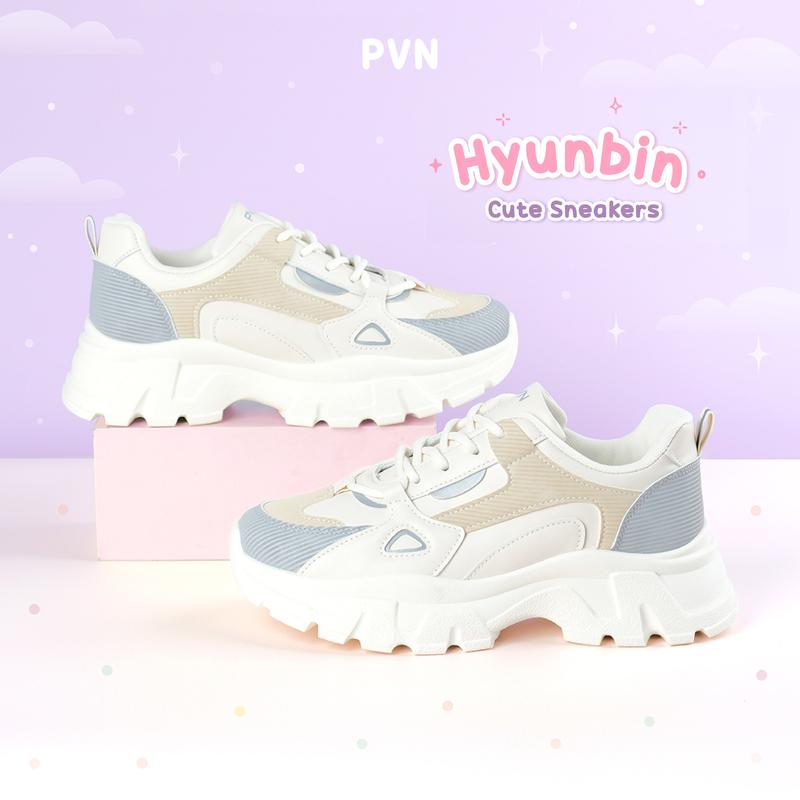 PVN Hyunbin Sepatu Sneakers Wanita Casual Sport Shoes 505 0