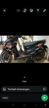 Product Review of Striping Tranparan honda beat deluxe sticker motif simple polet bintang styles from d**6 0