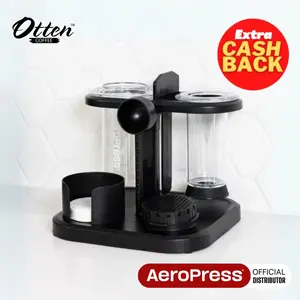 AeroPress - Organizer Stand - Aksesoris Tatakan cocok untuk AeroPress Coffee Maker Original, Clear dan XL