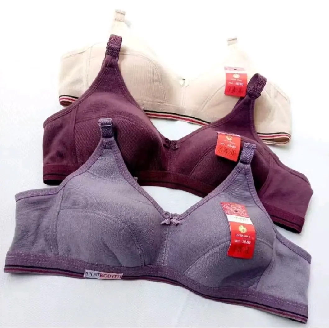 PAKET BRA WANITA 5 PCS BERKUALITAS DIJAMIN NYAMAN DIPAKAI BEBAS PILIH UKURAN 32-42 Bh 15K