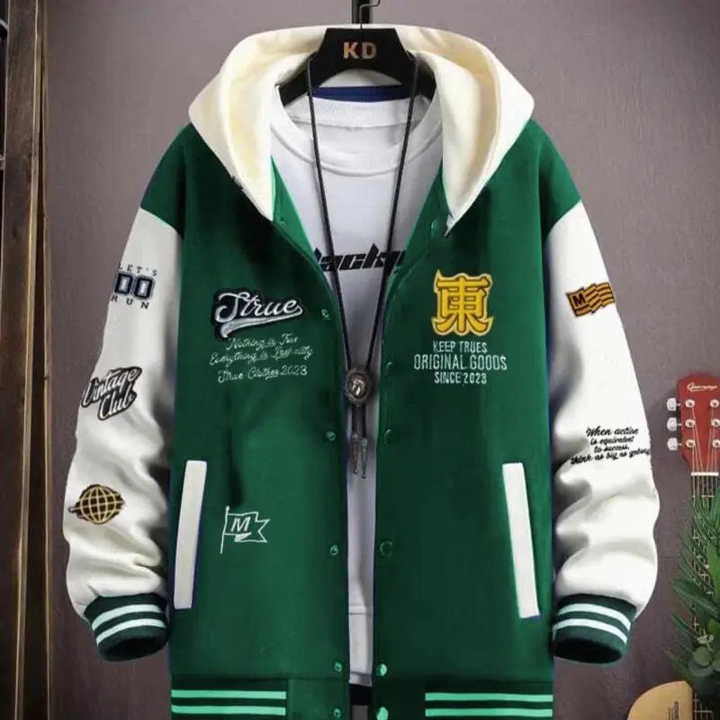 Jaket Varsity Full Bordir / Jaket Varsity Baseball Full Bordir Pria Wanita Anak-anak dan Dewasa 4