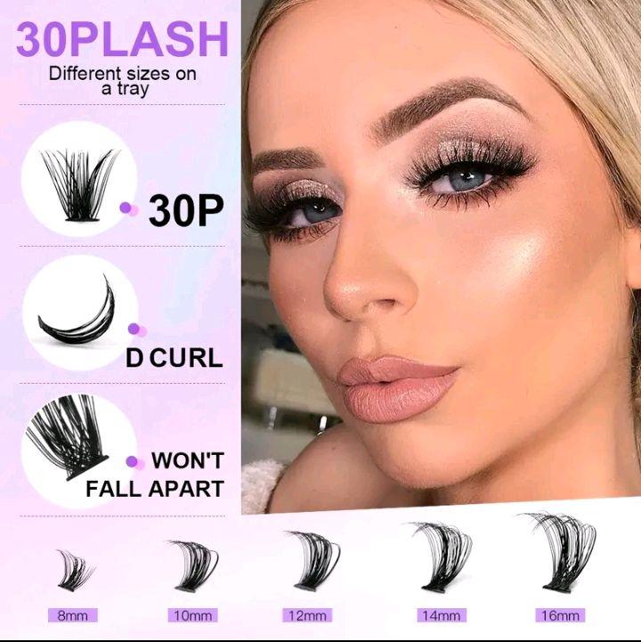 LADY BEAUTY DIY Eyelash Extension / Bulu Mata Eyelash Extension - Riasan Bulu Mata 4