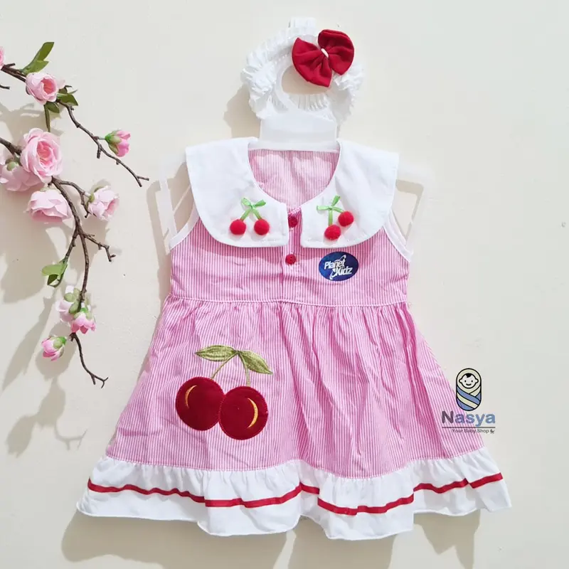 [P-039] Dress Bayi (0-6 bulan) / Dress Bayi Perempuan Cewek 3