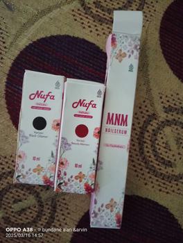 Product Review of NUFA HENNA KUKU INAIKUKU HENNAKUKU KUTEK HENNA Black Brown Cherry Maroon from A**️ 3