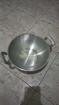 Product Review of [ COD ] Wajan Panci cekung No 10 & 12 / KUALI KUWUNG ALUMUNIUM TEBAL ED NASIONAL PENGGORENGAN WAJAN KUALI SAYUR TEBAL MURAH ACOR SEBLAK wajan penggorengan anti lengket murah wajan mie wajan sayur wajan godok wajan cekung tebal wajan cekung jumbo from m**s y**i 0