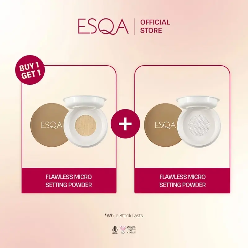 [BUY 1 GET 1] ESQA Flawless Micro Setting Powder 0