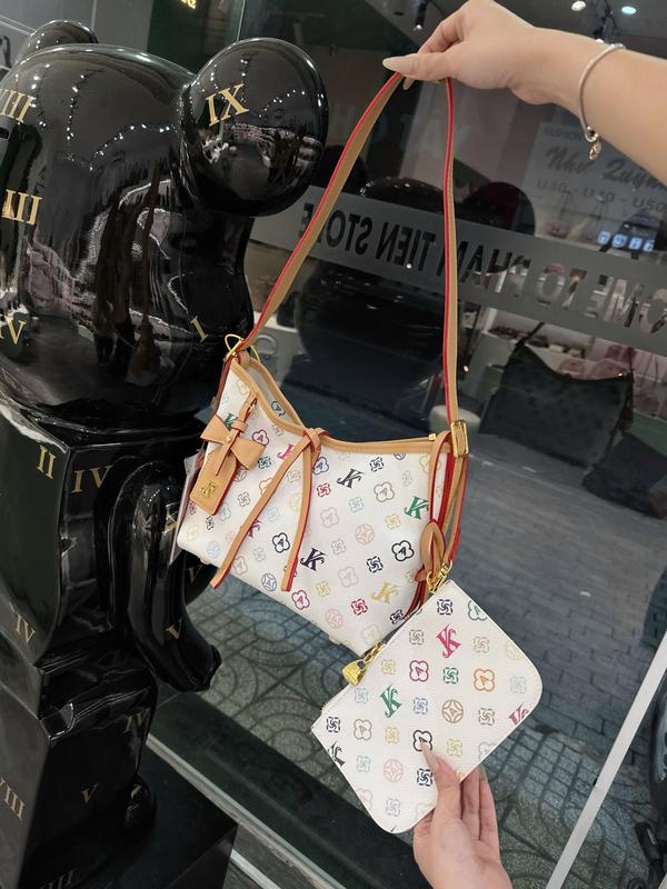 Túi Xách Nữ, Kẹp Nách Size 25, Chất Da %2026N_T TRẮNG #A58