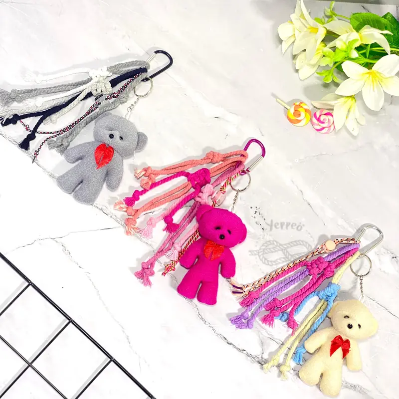 Bag Charm Boneka Keychain Gantungan Kunci Aksesoris Tas 2