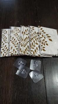 Product Review of Paket 5 pcs Gorden Kolong Dapur Aestetik Homemade Free Tali dan 4 Hook Tempel Korden tutupkolongdapur - Curtain gorden  dapur from F**a 2