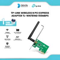 Gambar Wireless N PCI Express Adapter TP Link TL-WN781ND 150Mbps TL WN781ND dari DBKlik Indonesia Kota Administrasi Jakarta Pusat 1 Tokopedia