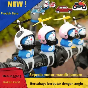 Gantungan Motor Angsa Mainan - Dekorasi Mobil & Sepeda Motor Lucu, Hadiah Unik untuk Pengemudi
