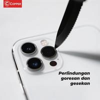Gambar COPPER For iPhone 14 / 15 / 16 / Pro / Max / Plus - Ring Metal ( Pelindung Lensa Kamera ) Anti-Reflective dan Anti-Fog - iP 14 / 14 Plus, Black dari Copper Samarinda Official Kota Samarinda 5 Tokopedia