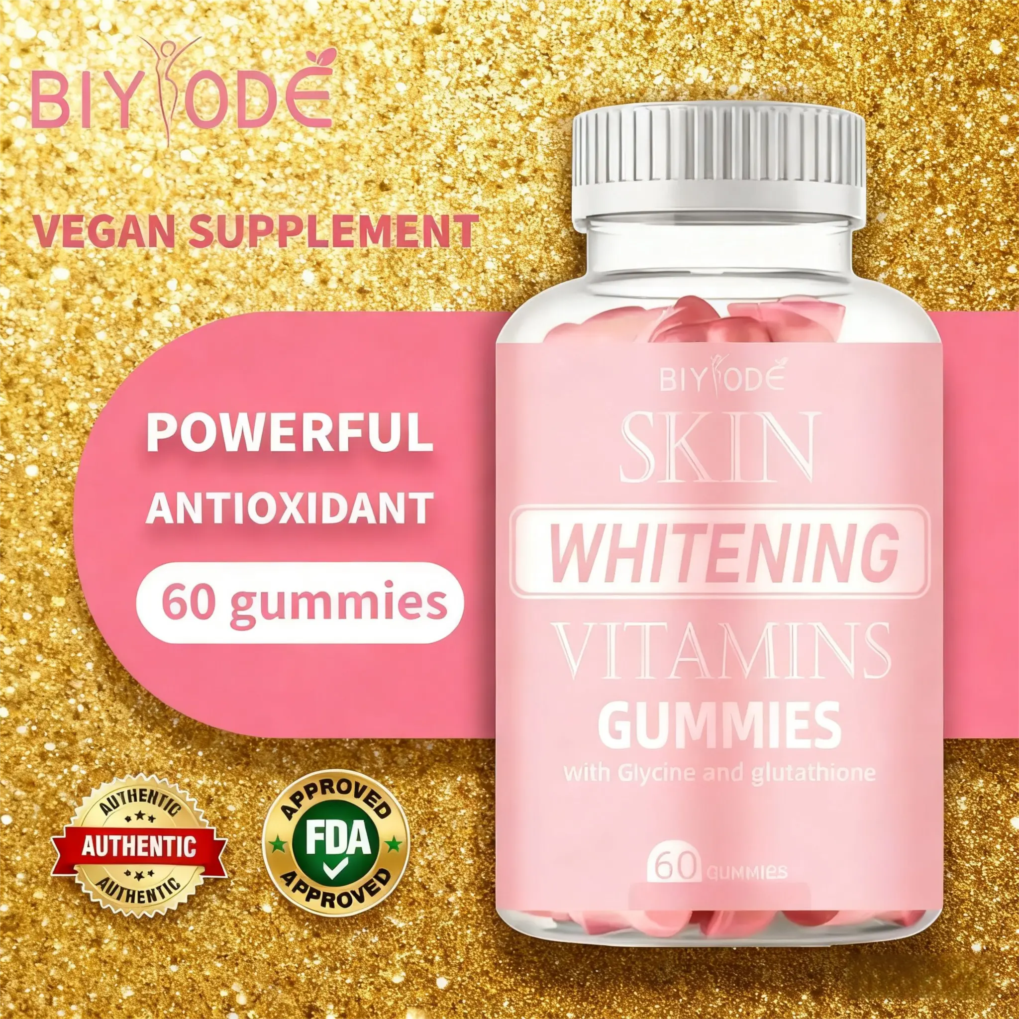 60pcs Value PackBIYODE Glutathione Gummies | Clinically Safe | #1 Whitening Collagen Supplement Edible Fitness Healthcare Dietary Beauty Colagen - TikTok Shop Philippines 60pcs Value PackBIYODE Glutathione Gummies | Clinically Safe | #1 Whitening Collagen Supplement Edible Fitness Healthcare Dietary Beauty Colagen - TikTok Shop Philippines