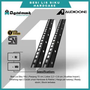 Besi Lis Besi Siku Lubang Raklist Hardcase 8u - 32u