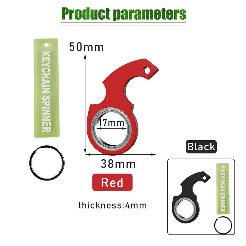 Keyrambit Keychain Spinner || Spinning Keychain || Gantungan Kunci Putar || gantungan kunci karambit 1