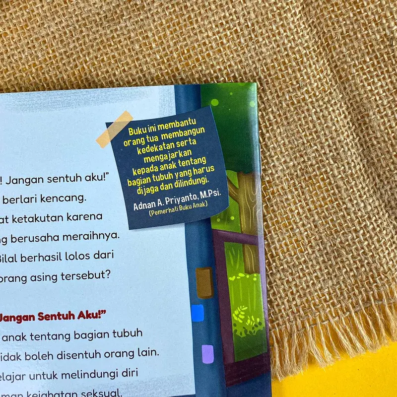 PO Seri Kujaga Diriku - Buku Cerita Bergambar Belajar Melindungi Diri - Zain 1