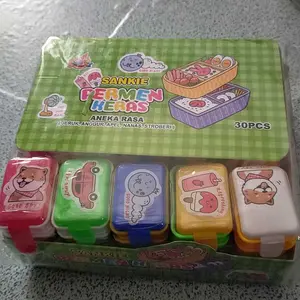 SANKIE PERMEN BENTUK KOTAK MAKAN ISI 30