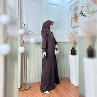 Gambar Tsurayaa Salwa - Nayyara Set - Gamis Ceruty - Baju Wanita Dewasa - Fashion Muslim - Edisi Payet syar'i terbaru premium - Hitam dari TSURAYAA SALWA Kab. Bandung 3 Tokopedia