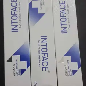 INTOFACE Acne & Scar Repair Cream – Krim Totol Jerawat + Hilangkan Bekas & Luka Hitam, BPOM Aman Berjerawat Treatment Wajah Perawatan Acid Hyaluronic Merah
