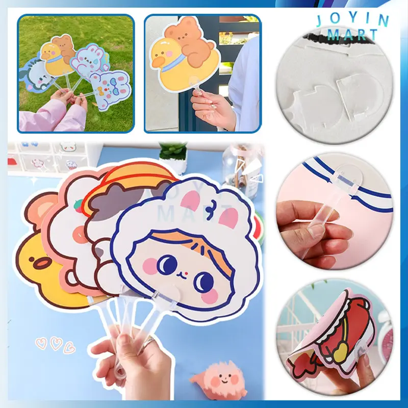Kipas Tangan Kartun Lucu/Kipas Tangan Mini Portabel/Kipas Tangan Ringan Gampang