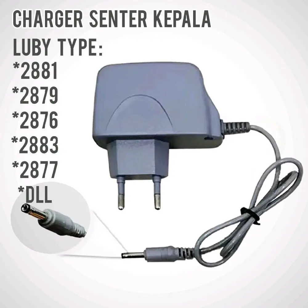 Luby Charger Senter Kepala Universal luby Type 2881 2879 2876 2883 2877 DLL untuk Senter Kepala