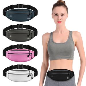 กระเป๋าคาดเอว น้ำหนักเบา กันน้ำ แถบสะท้อนแสง ปรับได้ Unisex กระเป๋าคาดเอว เหมาะสำหรับวิ่ง ท่องเที่ยว และกีฬากลางแจ้ง