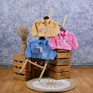 JAKET JEANS ANAK PEREMPUAN 4-6 TAHUN