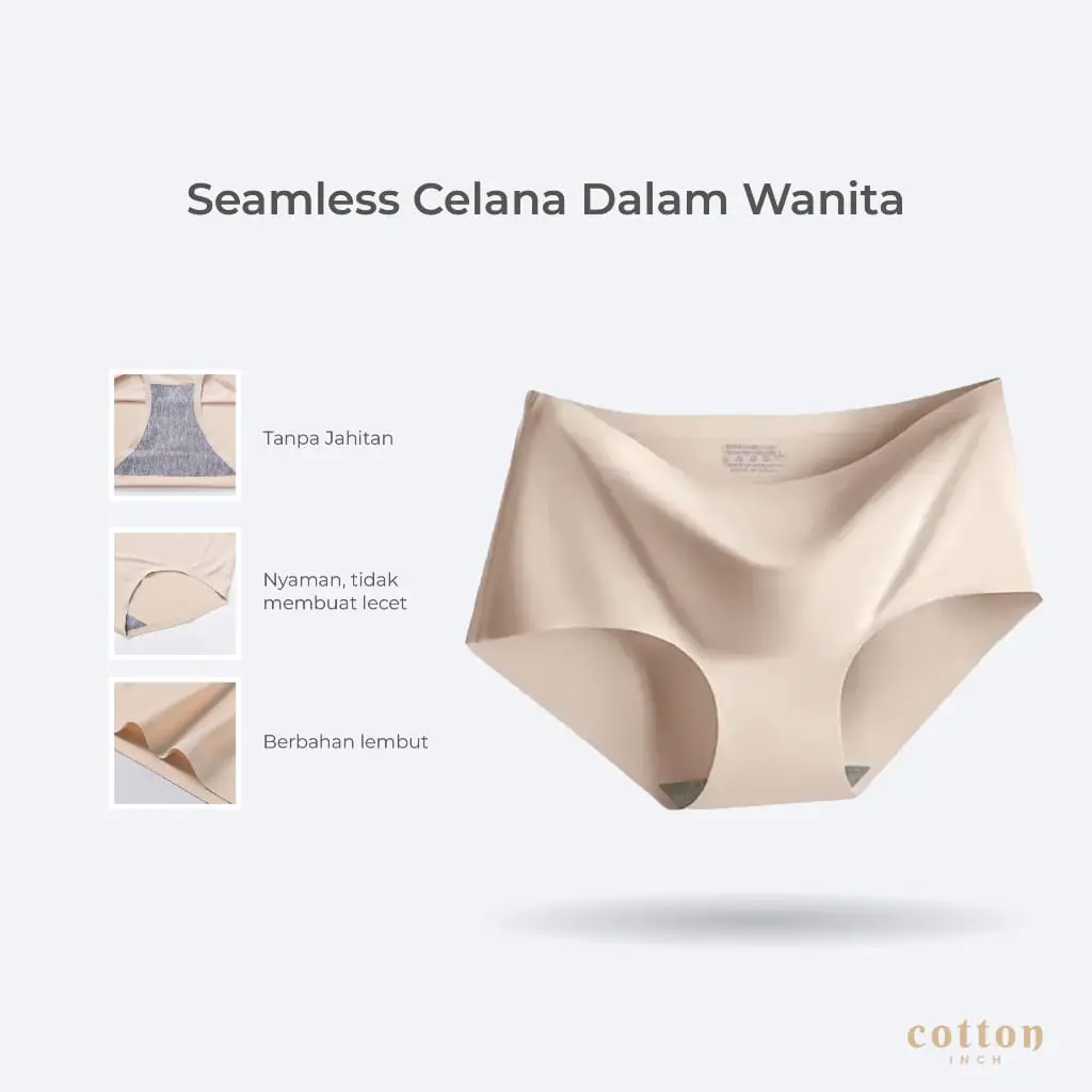 CD Seamless Wanita - Celana Dalam Anti Melar - Sempak Cewek