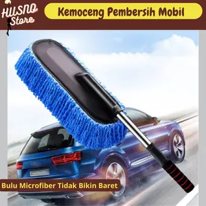 Kemoceng Mobil Microfiber Pembersih Debu Mobil / Alat Cuci Mobil Car Handle membersihkan kaca mobil anti gores ,mencuci mobil kemoceng cuci motor