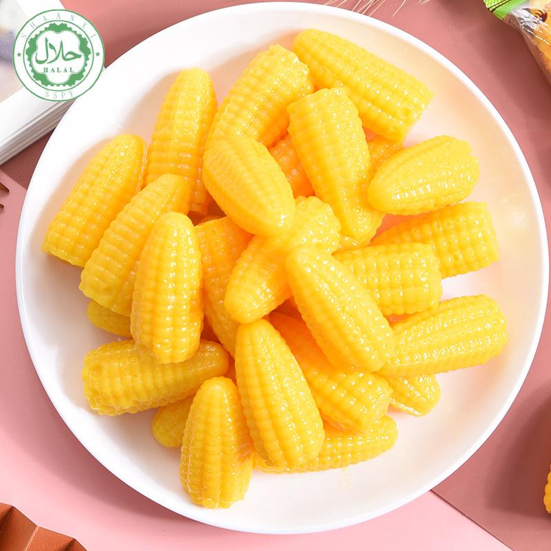 [HALAL]Candy Corn 500g Permen Lunak rasa Jagung ( Candy Corn ) Permen Jelly Rasa Jagung Bag Sweet 7
