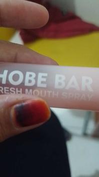 Product Review of HOBE BAR Probiotic Oral Spray - Sugar-Free, Alcohol-Free, and Preservative-Free, Peach Mint Flavor for Fresh Breath (20 ml) hobe  bar pewangi mulut semprot mouth spray parfum  mulut Liquid from A**💐 3