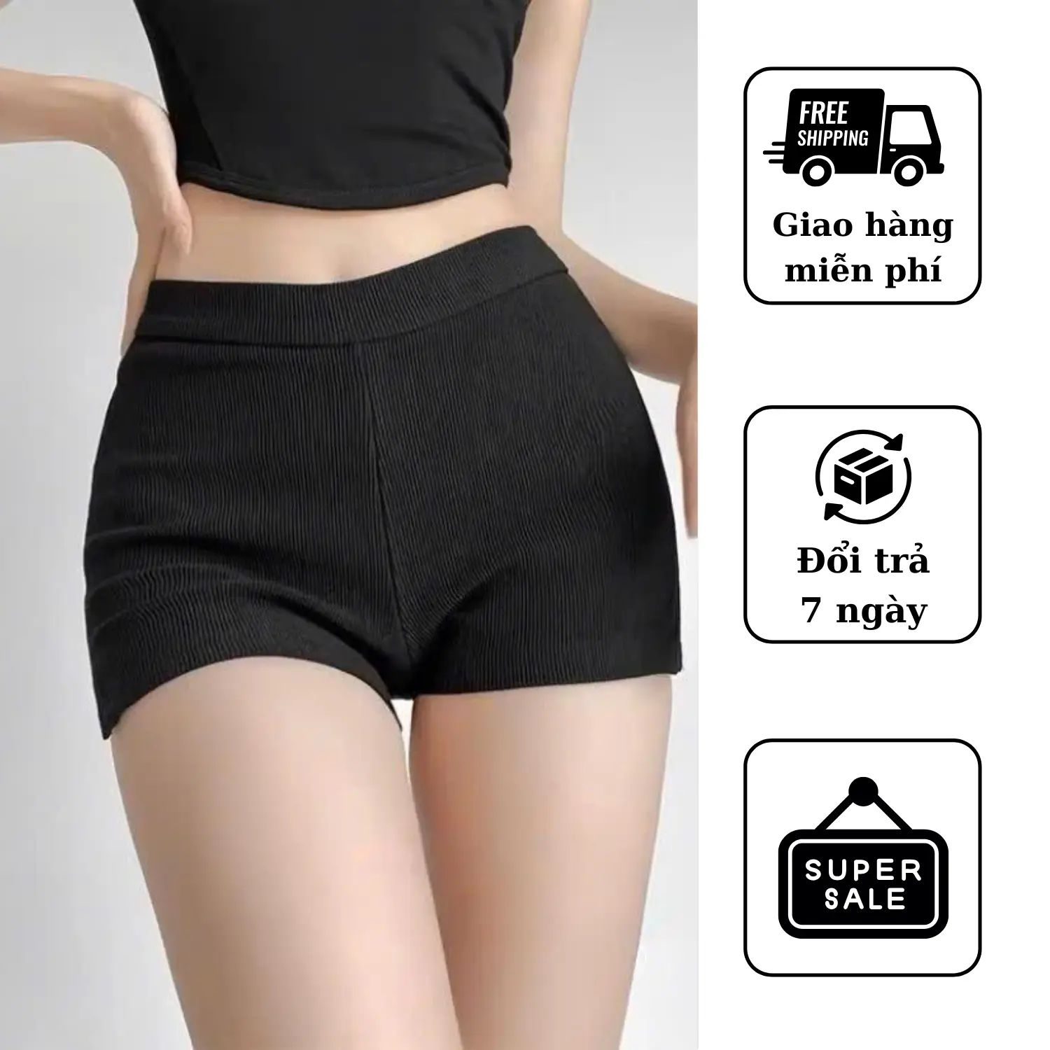 Quần Short Đùi Biker , Co Giãn , Tôn Dáng LION - STORE