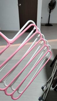 Product Review of HOME+ 5 Layer Hanger multi purpose hanger Towel Pants Holder Wardrobe Closet Storage Rack Organizer Hanging storagesupplies from C**t 1