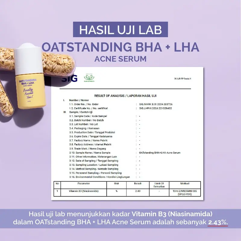 Finally Found You! OATSTANDING BHA + LHA Acne Serum - Serum untuk Merawat Kulit dan Melawan Bakteri Jerawat 20ml 3