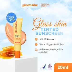 [NEW PRODUCT] Gloow&be Glass Skin Tinted Sunscreen