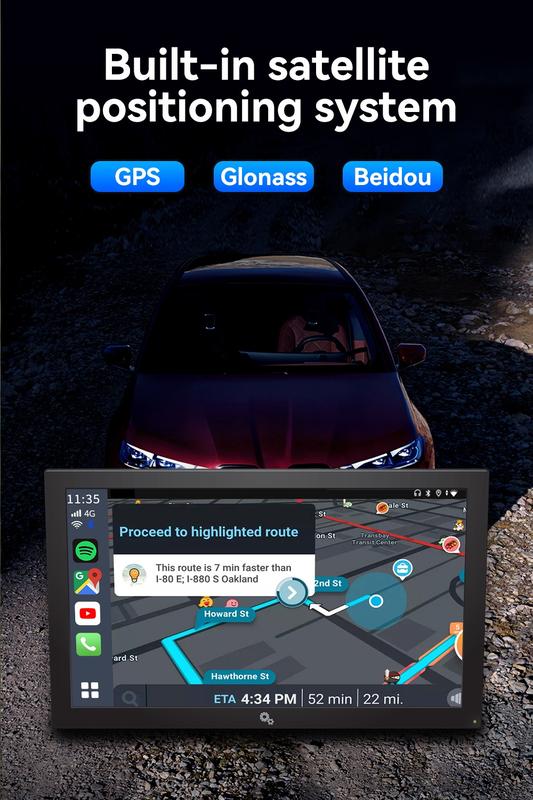 Product Introduction of CarlinKit CarPlay Ai Box PLUS Android 13 8G+128G Wireless Android Auto CarPlay Adapter Qualcomm 6125 8-cores 4G LTE 36