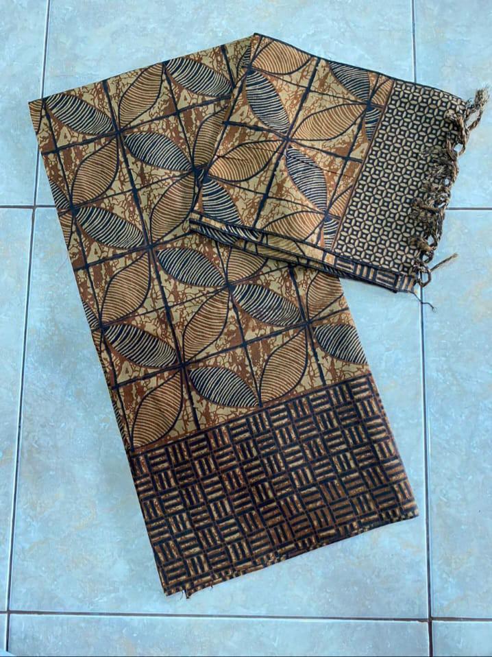 Product Introduction of Kamen  Motif batik  Katun lembaran set selendang 25