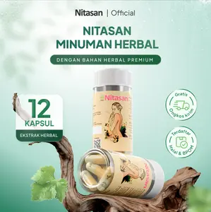 Nitasan Coba Dulu Isi 12 - 1 Botol Minuman Herbal Alami