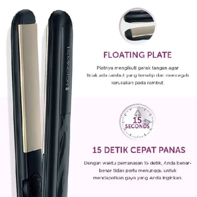 catokan rambut remington ceramic  straight S5300 3