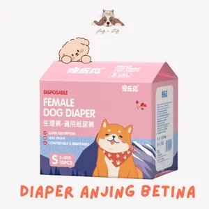 CLJ diaper anjing betina pampers anjing dog female diaper