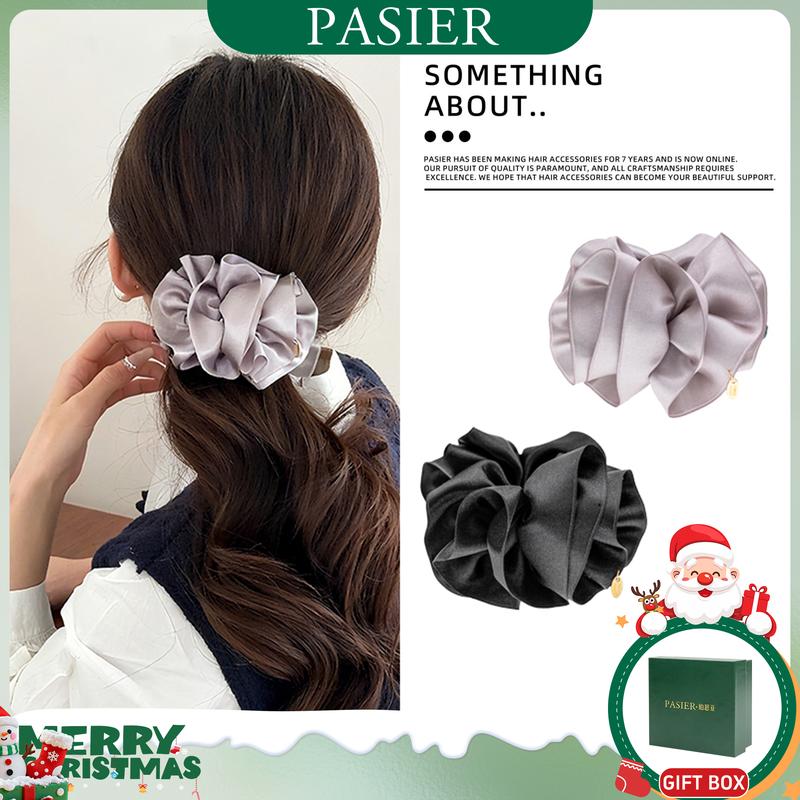  Kẹp tóc hình chuối PASIER Cloud Bubble kiểu dáng sang trọng dành cho phụ nữ có hai màu sắc. Thiết kế đa năng phù hợp cho cả ngày thường và các dịp đặc biệt. 