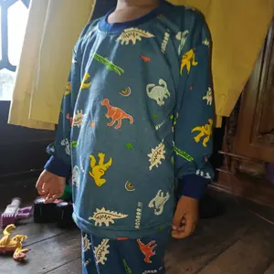 FOYA Kids - Setelan Premium baju tidur anak unisex usia 0-6 tahun/setelan celana panjang lengan panjang/Setelan baju anak