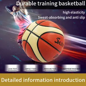 Bola Basket PU Premium Size 7 – Standar Kompetisi Indoor Outdoor