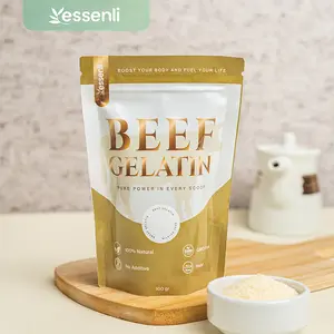 ESSENLI Bubuk Gelatin Sapi Halal / Gelatin Powder
