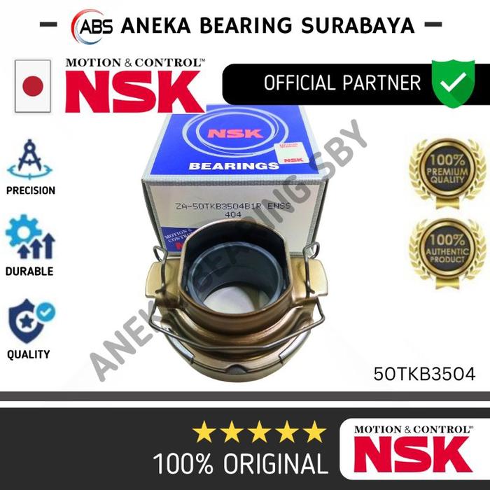 Gambar BEARING KOPLING/DRAG LAKER 50TKB3504 NSK KIJANG GRAND INNOVA BENSIN dari Aneka Bearing Surabaya Kota Surabaya Tokopedia