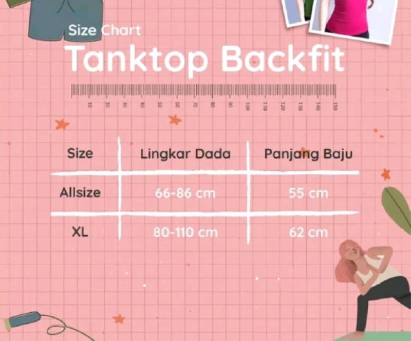 Product Introduction of Run Tank Baju Kaos Atasan Tanktop backfit Olahraga Wanita Senam Aerobic Zumba 0
