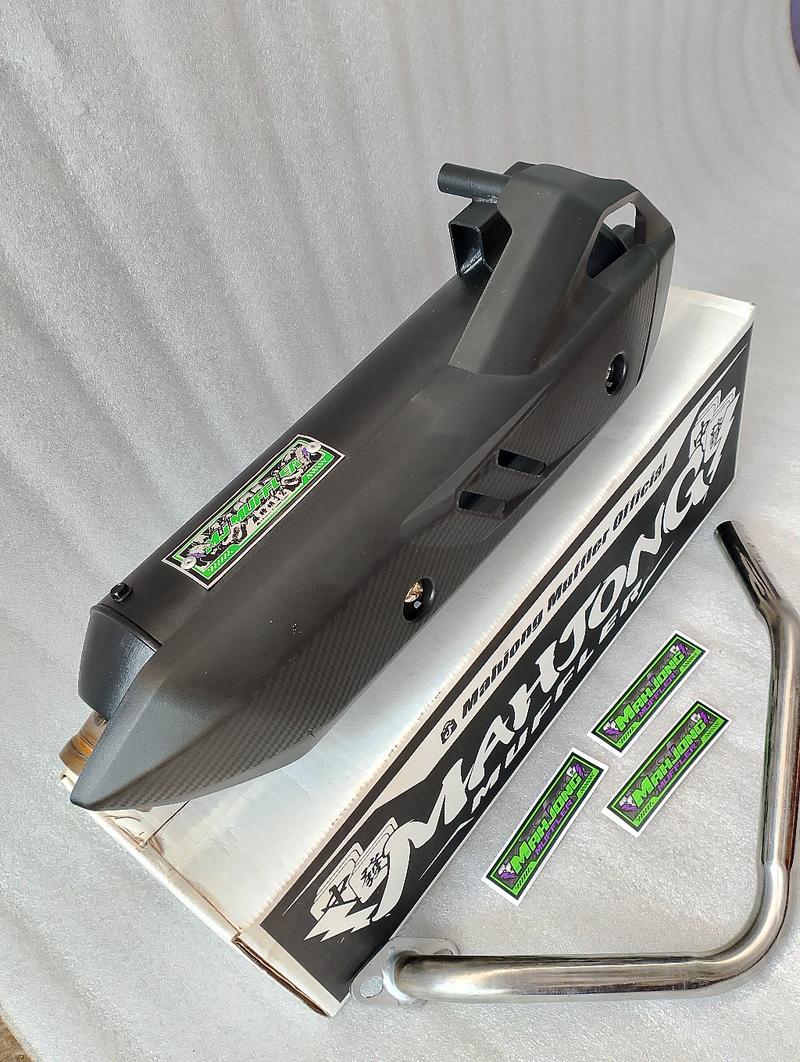 Product Introduction of Knalpot SHIJIRO MAHJONG Muffler Saringan Setengah dan Bor Bor An Motor Beat Scoopy Vario Mio Nmax Aerox Pcx Dll - Kendaraan 35