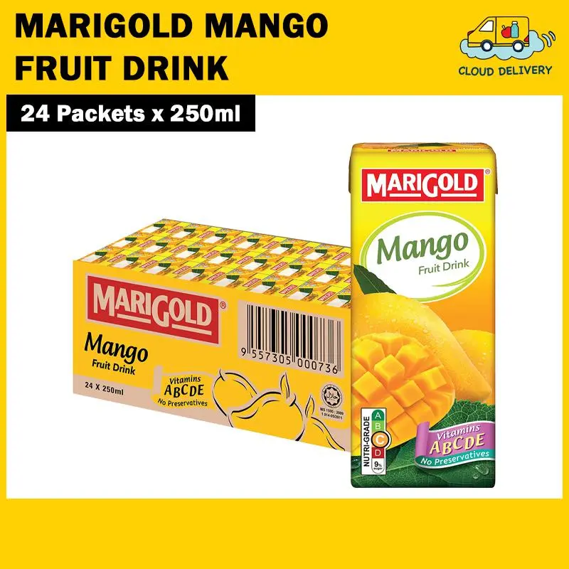 Marigold Fruit Drink (24 x 250ml) - Mango