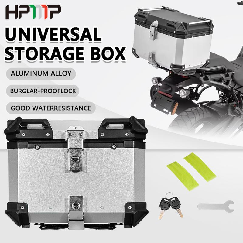 45L Aluminum Alloy Box Top Box Storage Boxes Waterproof Kota - TikTok ...