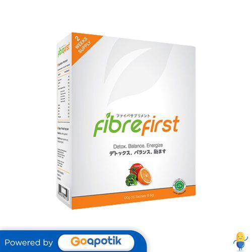 Gambar FIBREFIRST 8 GRAM BOX 15 SACHET dari Apotek Mitrasana Duren Sawit Jakarta Timur by GoApotik Kota Administrasi Jakarta Timur Tokopedia